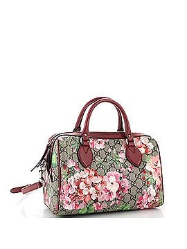 Gucci Convertible Boston Bag Blooms Print GG Coated Canvas Small (view 2)