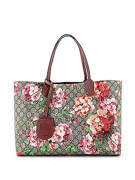 Gucci Reversible Tote Blooms GG Print Leather Medium (view 1)