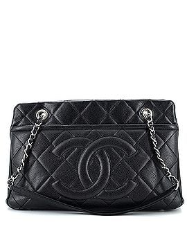Chanel Timeless CC Shopping Tote Quilted Caviar Medium (view 1)