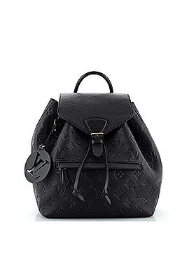 Louis Vuitton Montsouris NM Backpack Monogram Empreinte Leather PM (view 1)