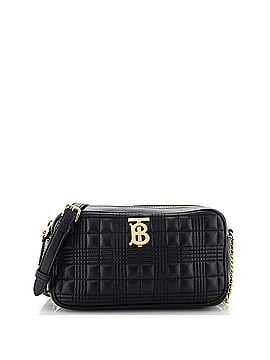 Burberry Lola Camera Bag Quilted Leather Small (view 1)