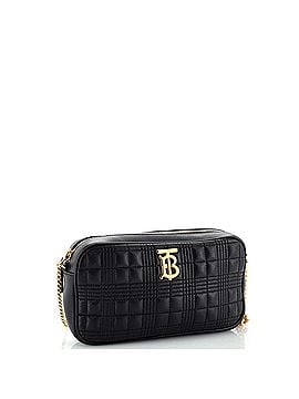 Burberry Lola Camera Bag Quilted Leather Small (view 2)