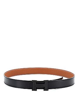 Hermès Constance Reversible Belt Leather with So Black Matte Hardware Medium (view 2)