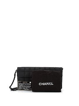 Chanel Travel Line Flap Bag Quilted Nylon East West (view 2)