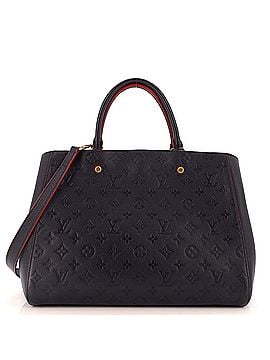 Louis Vuitton Montaigne Handbag Monogram Empreinte Leather GM (view 1)