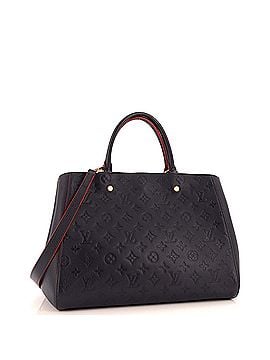 Louis Vuitton Montaigne Handbag Monogram Empreinte Leather GM (view 2)