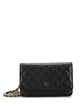 Chanel Wallet on Chain Quilted Caviar (view 1)