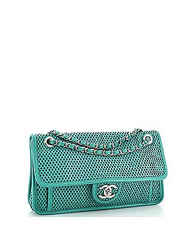 Chanel Up In The Air Flap Bag Perforated Leather Medium (view 2)
