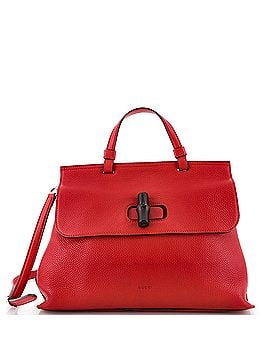 Gucci Bamboo Daily Top Handle Bag Leather Medium (view 1)