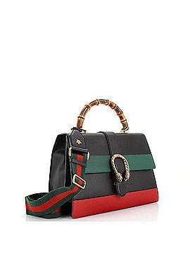 Gucci Dionysus Bamboo Top Handle Bag Colorblock Leather Large (view 2)