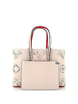 Christian Louboutin Cabata East West Tote Perforated Leather Small (view 2)