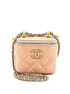Chanel Perfect Fit Vanity Case with Chain Quilted Calfskin Mini (view 1)