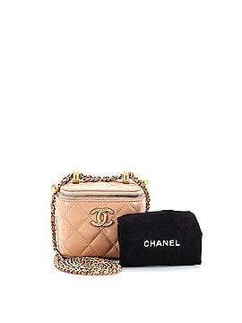 Chanel Perfect Fit Vanity Case with Chain Quilted Calfskin Mini (view 2)