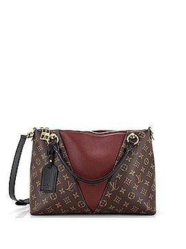 Louis Vuitton V Tote Monogram Canvas and Leather MM (view 1)