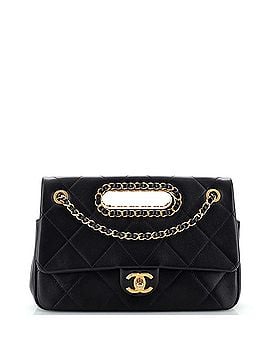 Chanel A Real Catch Flap Bag Quilted Lambskin Medium (view 1)