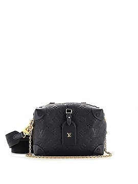 Louis Vuitton Petite Malle Souple Handbag Monogram Empreinte Leather (view 1)