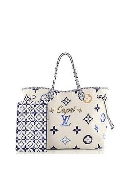 Louis Vuitton Neverfull NM Tote Limited Edition Cities By The Pool Monogram Watercolor Giant GM (view 2)