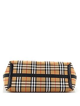 Burberry Reversible Giant Tote Vintage Check Canvas Medium (view 2)