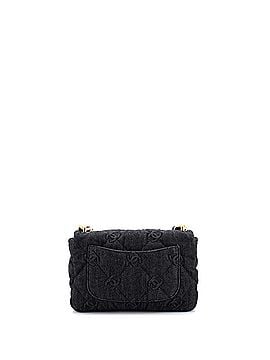 Chanel Funky Town Flap Bag CC Embossed Quilted Denim Medium (view 2)