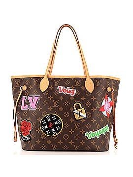 Louis Vuitton Neverfull NM Tote Limited Edition Patches Monogram Canvas MM (view 1)