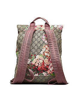 Gucci GG Supreme Blooms Single Buckle Backpack (view 2)