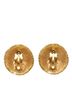 Chanel 100% Metal Gold Toned CC Clip On Earrings One Size - photo 3