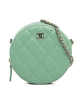 Chanel Quilted Lambskin Round Crossbody (view 1)