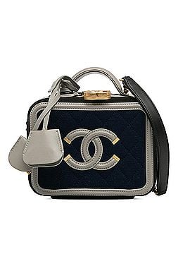 Chanel Small Jersey CC Filigree Vanity Case (view 2)