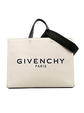 Givenchy Canvas Medium G-Tote Shopping Bag (view 1)