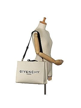 Givenchy Canvas Medium G-Tote Shopping Bag (view 2)