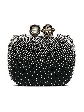 Alexander McQueen Mini Queen And King Skull Clutch on Chain (view 2)