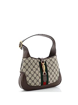 Balenciaga x Gucci The Hacker Project Jackie 1961 Hobo BB Coated Canvas Small (view 2)