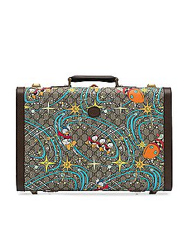 Gucci x Disney Medium GG Supreme Donald Duck Savoy Suitcase (view 1)