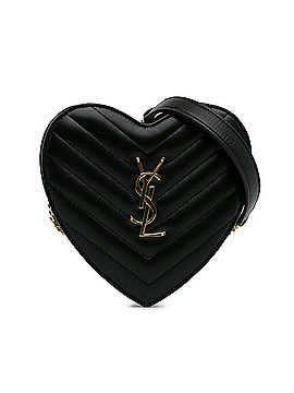 Saint Laurent Small Love Heart Chain Crossbody Bag (view 1)
