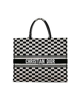 Dior Large Checkered Book Tote (view 1)