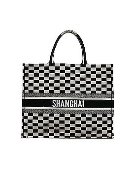 Dior Large Checkered Book Tote (view 2)