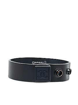 Chanel CC Leather Bracelet (view 1)
