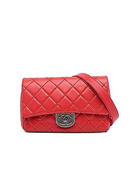 Chanel Small Goatskin Double Carry Waist Chain Flap (view 1)