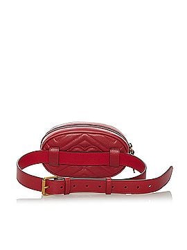 Gucci GG Marmont Matelasse Leather Belt Bag (view 2)