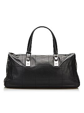 Chanel Chocolate Bar Leather Handbag (view 2)