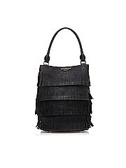 Burberry Leather Bucket Bag