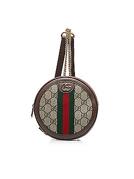 Gucci Mini GG Supreme Round Ophidia Backpack (view 1)