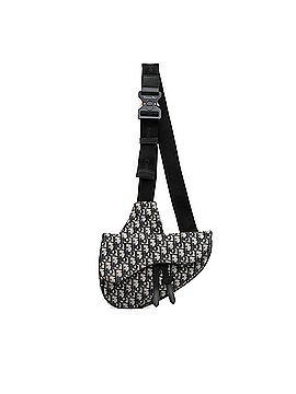Dior Oblique Saddle Crossbody Bag (view 1)