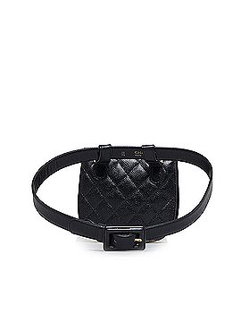Chanel Quilted CC Caviar Belt Bag (view 2)