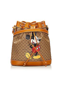 Gucci Mini GG Supreme Mickey Mouse Bucket Bag (view 1)