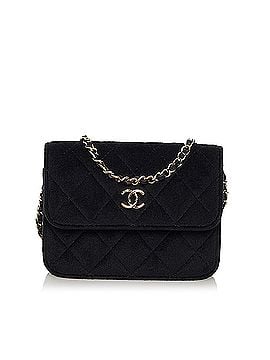 Chanel Matelasse Velvet Pearl Crush Flap Bag (view 1)