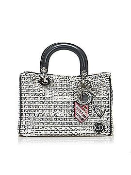 Dior Small Tweed Patch Diorissimo Tote (view 1)