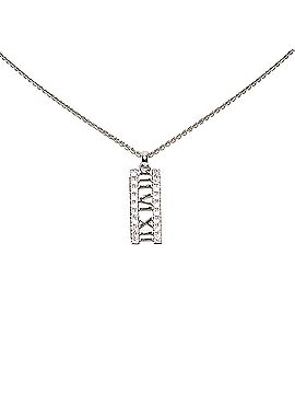 Tiffany Diamond Atlas Bar Pendant Necklace (view 1)