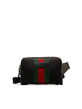 Gucci Canvas Web Slim Belt Bag (view 1)