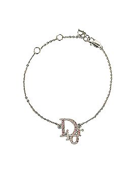 Dior Logo Rhinestone Bracelet (view 1)